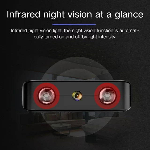 Micro HD WiFi Video Camera with Audio - Compact & High-Definition Surveillance Solution