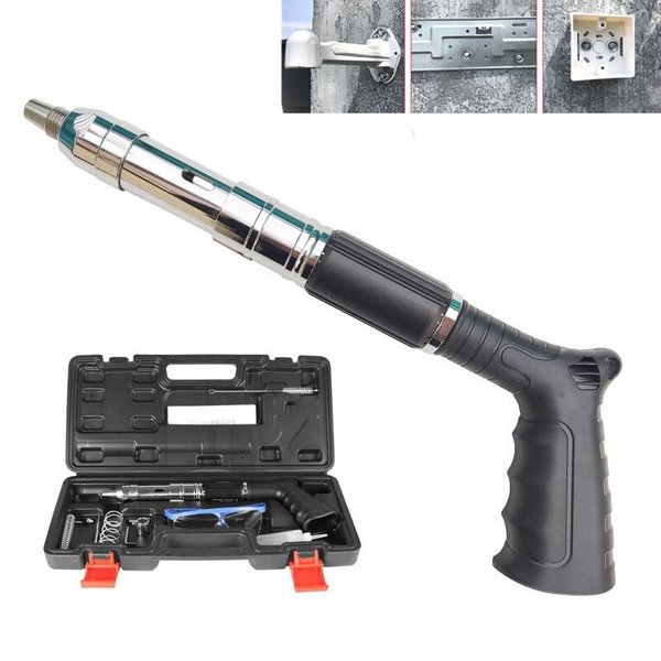 Compact Mini Steel Nail Gun & Rivet Tool - Heavy-Duty Fastening Solution for DIY Projects