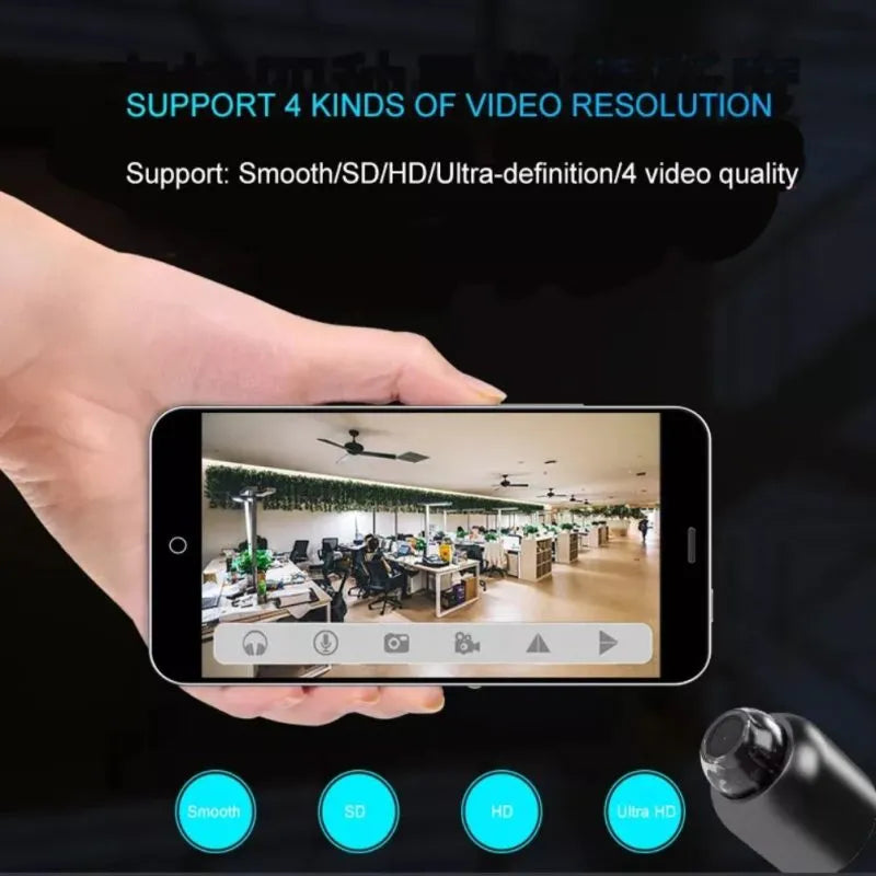 Mini 5G Wireless WiFi Camera - 1080P HD Security Camera with Night Vision & Motion Detection