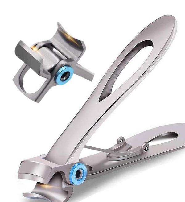 Heavy-Duty Nail Clippers for Thick Nails - Ergonomic Design & Precision Blades for Easy Trimming