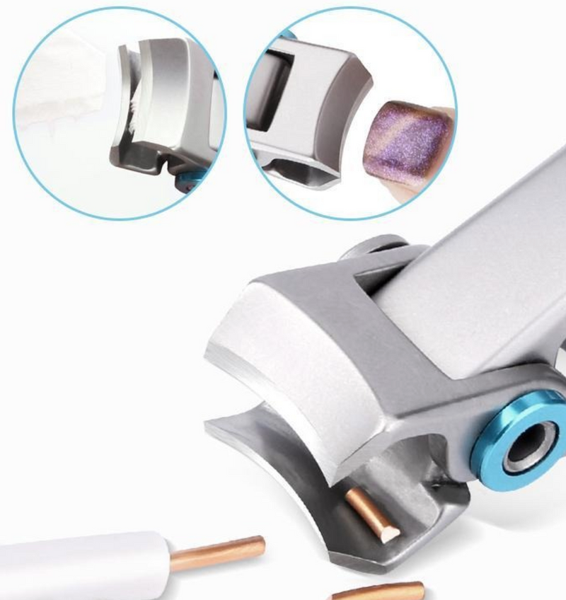 Heavy-Duty Nail Clippers for Thick Nails - Ergonomic Design & Precision Blades for Easy Trimming