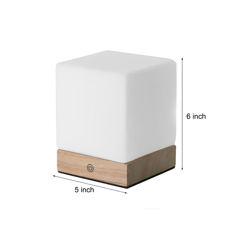 Mini Cube LED Table Lamp - Stylish Ambient Lighting for Home & Office Decor