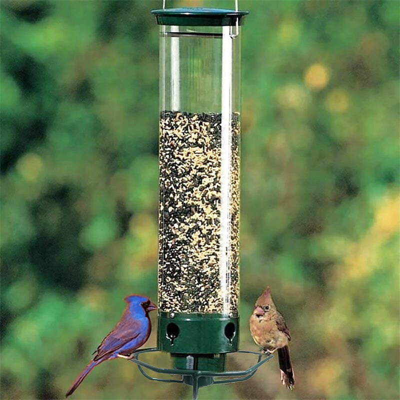 Premium Squirrel-Proof Bird Feeder - Durable, Weather-Resistant Design for Backyard Birdwatching