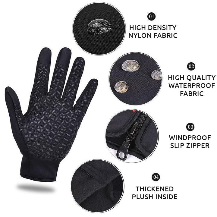 Unisex Thermal Touch Screen Winter Gloves - Warm & Comfortable for Cold Weather
