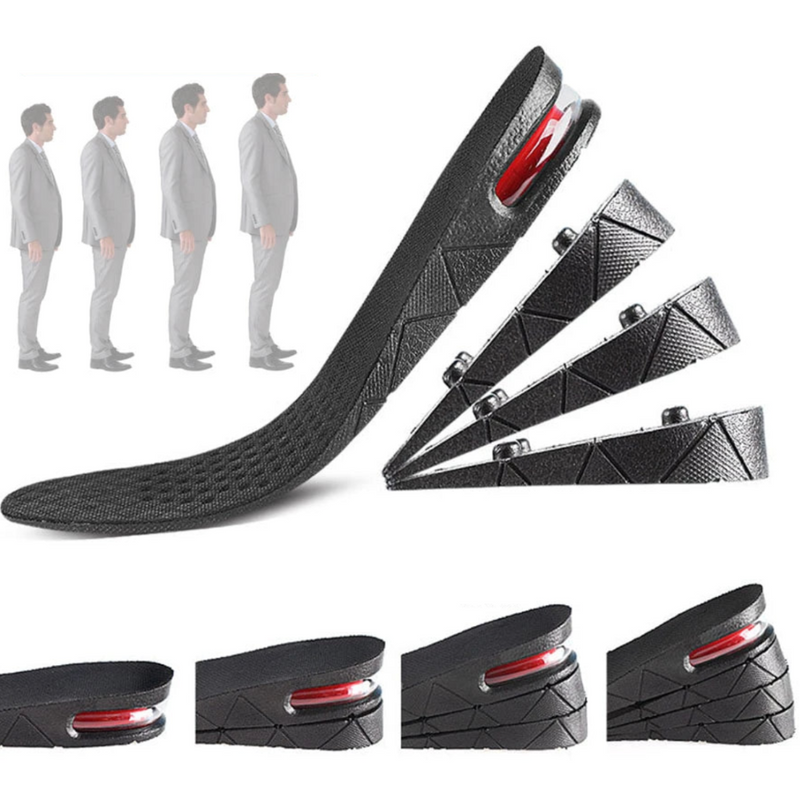 Height Increase Insoles - Comfortable Shoe Lifts for Men & Women | Elevate Your Style & Confidence