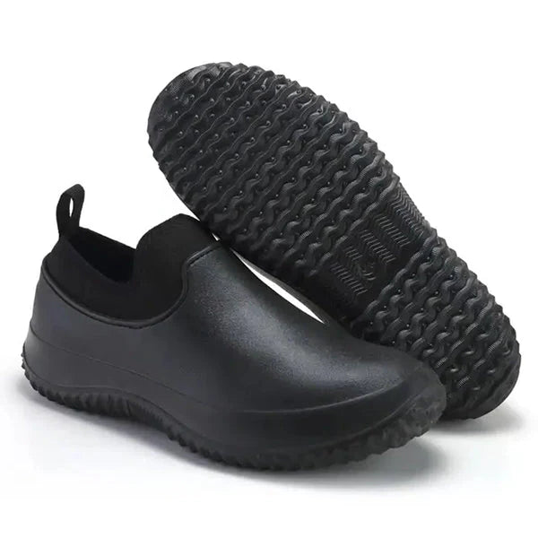Men's Waterproof Slip-On Work Shoes | Durable, Comfortable & Slip-Resistant Footwear for All-Day Wear