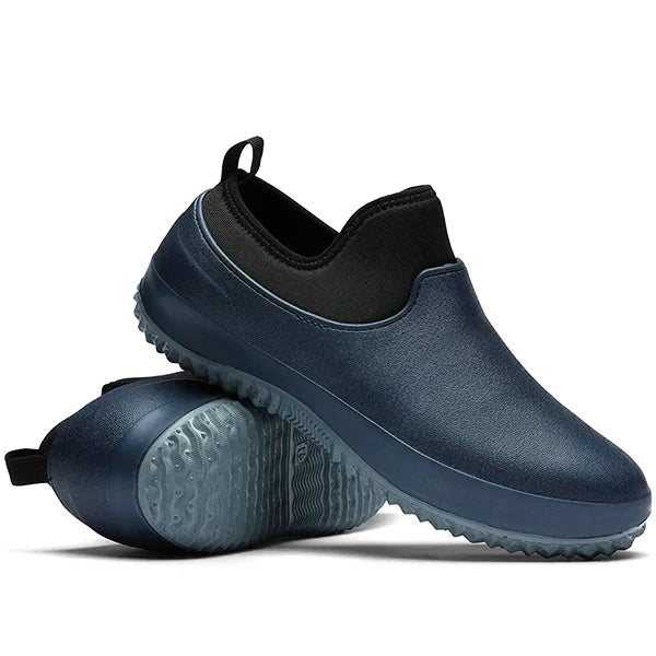 Men's Waterproof Slip-On Work Shoes | Durable, Comfortable & Slip-Resistant Footwear for All-Day Wear