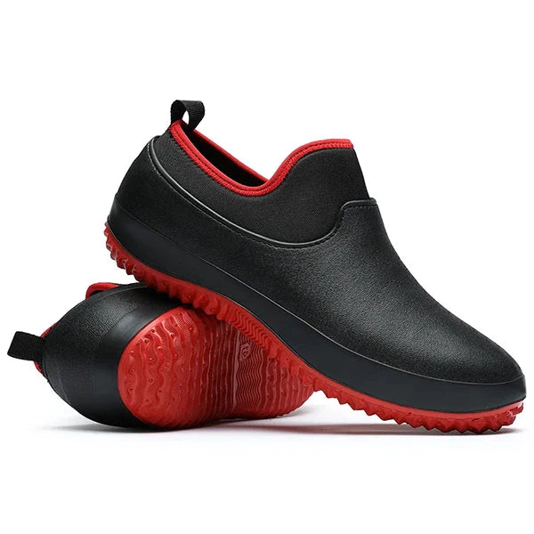 Men's Waterproof Slip-On Work Shoes | Durable, Comfortable & Slip-Resistant Footwear for All-Day Wear