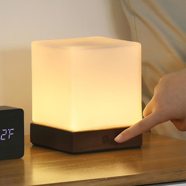 Mini Cube LED Table Lamp - Stylish Ambient Lighting for Home & Office Decor