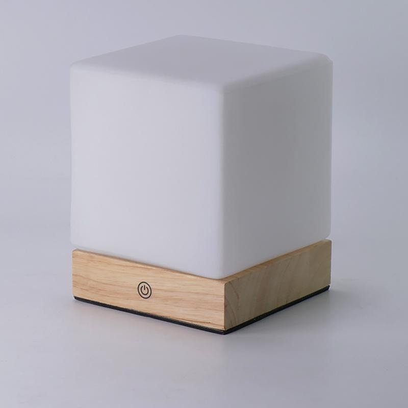 Mini Cube LED Table Lamp - Stylish Ambient Lighting for Home & Office Decor