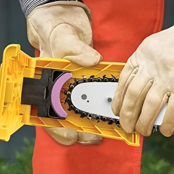 Professional Chainsaw Teeth Sharpener - Fast & Efficient Blade Sharpening Tool for Woodworking & Outdoor Use