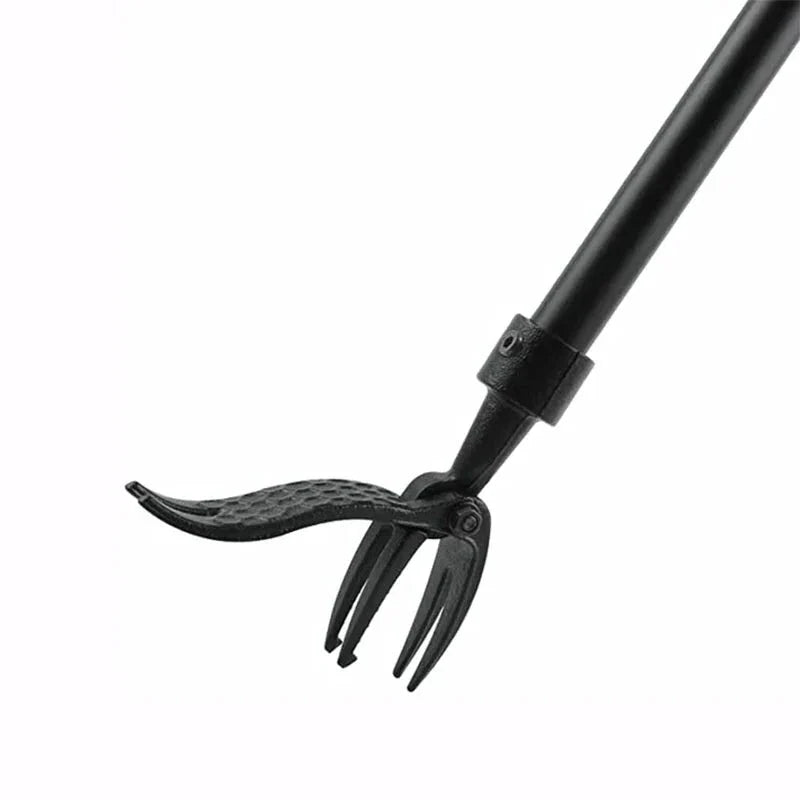 Premium Stainless Steel Adjustable Long Handle Detachable Weed Puller Tool - Ergonomic Design for Effortless Weeding