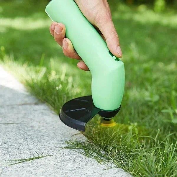 Cordless Mini Weed Wacker & Trimmer - Lightweight, Battery-Powered Lawn Care Tool for Effortless Weeding