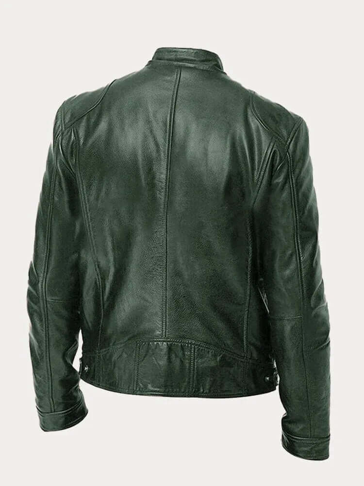 Men's Classic Genuine Leather Jacket - Stylish, Durable Outerwear for Year-Round Wear | Premium Quality Fashion Jacket