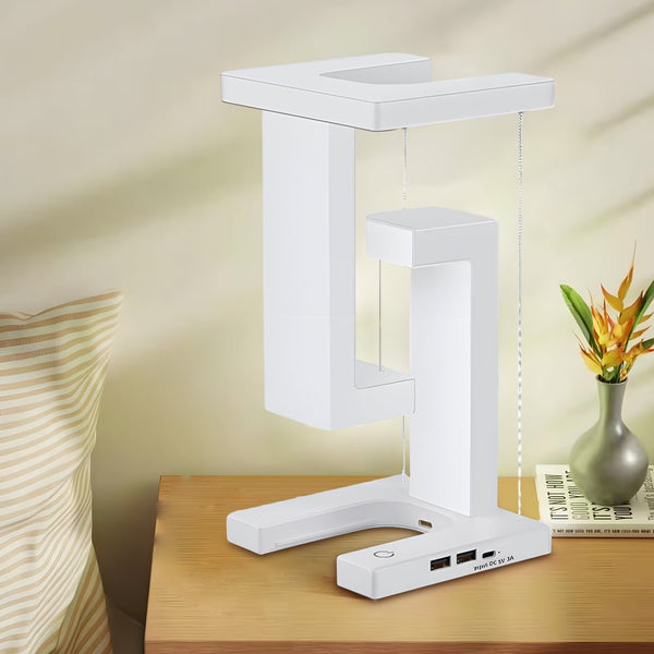 Anti-Gravity LED Accent Table Lamp - Cordless Ambient Lighting for Modern Decor