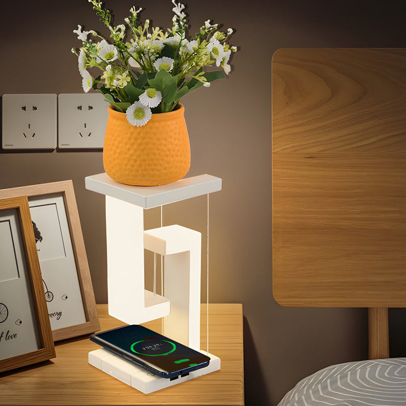 Anti-Gravity LED Accent Table Lamp - Cordless Ambient Lighting for Modern Decor