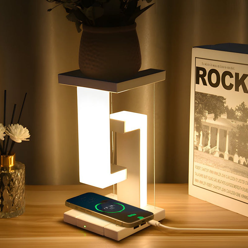 Anti-Gravity LED Accent Table Lamp - Cordless Ambient Lighting for Modern Decor