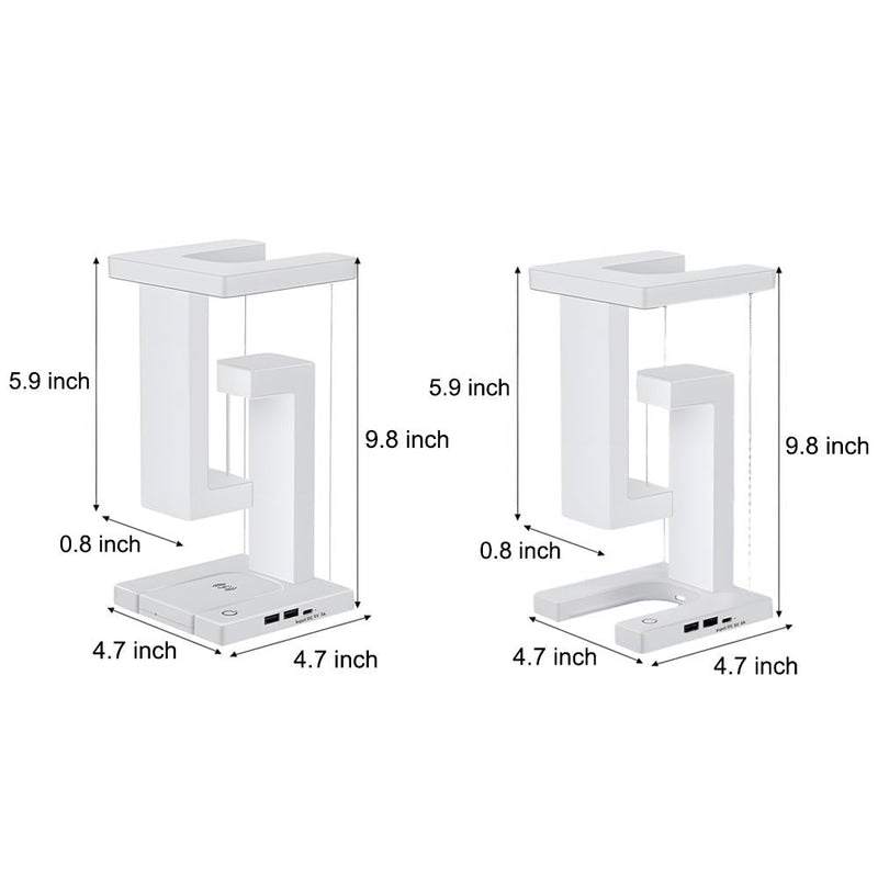 Anti-Gravity LED Accent Table Lamp - Cordless Ambient Lighting for Modern Decor