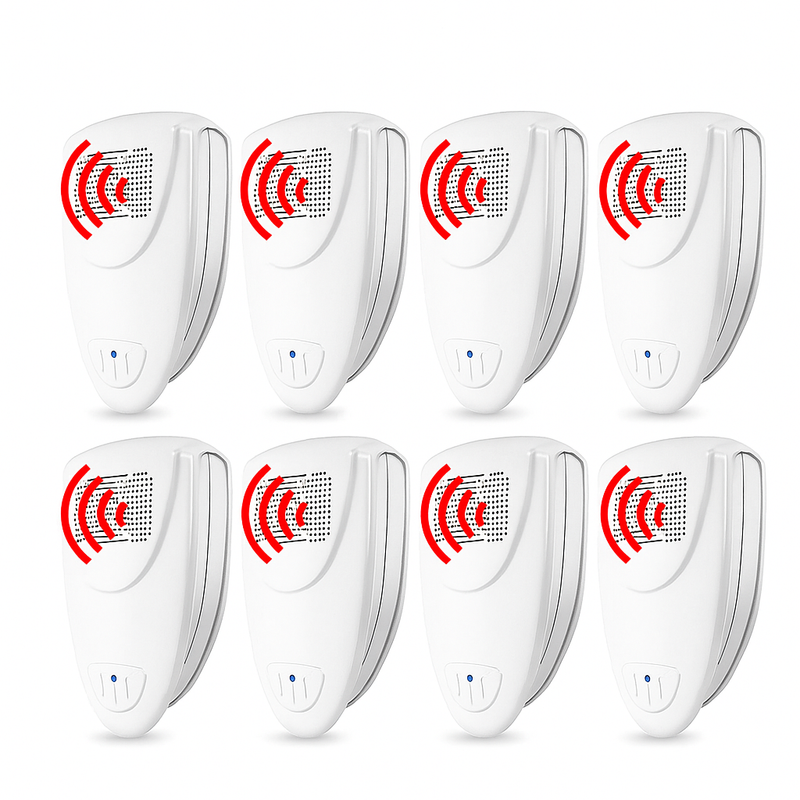 Ultrasonic Bed Bug Repeller - Fast-Acting Bed Bug Elimination in 48 Hours | Safe & Eco-Friendly Solution