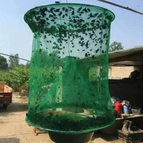 Reusable Ranch Fly Trap - Eco-Friendly Fly Catcher for Effective Pest Control
