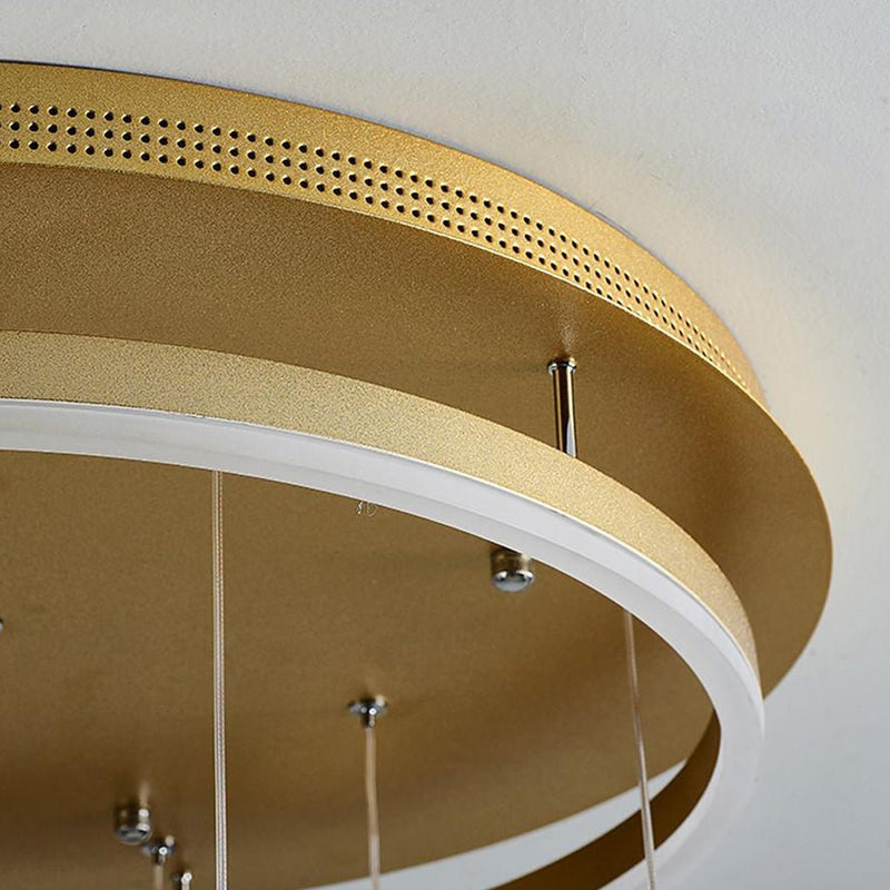 Butterfly Shaped LED Pendant Light - Acrylic & Metal Island Ceiling Fixture for Living Room