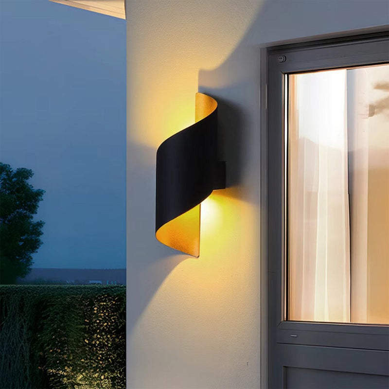 Minimalist Aluminum LED Wall Light - Modern Design for Home & Outdoor Use