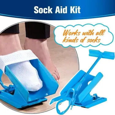 Compression Sock Aid Kit - Easy On, Easy Off Sock Helper for Effortless Wear
