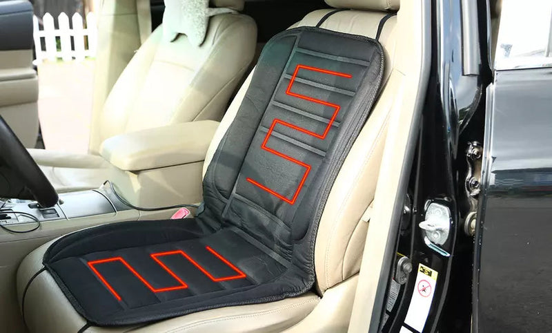 Premium Full Coverage Heated Car Seat Warmer Cushion Pad for Winter Comfort