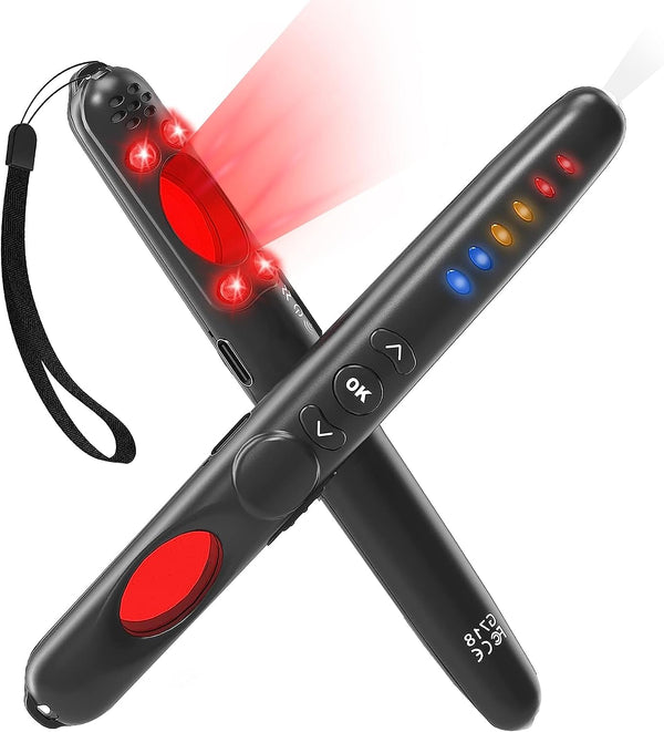 Advanced Hidden Camera Bug Detector & GPS Tracker for Hotels and Vehicles - Ensure Privacy & Security