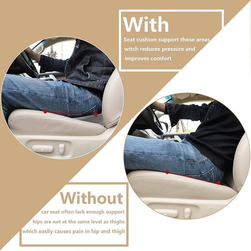 Ergonomic Car Seat Cushion for Short Drivers - Comfort & Support for Enhanced Driving Experience