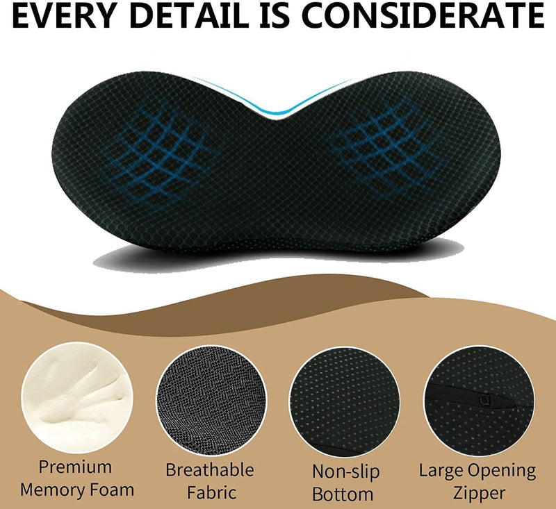 Ergonomic Car Seat Cushion for Short Drivers - Comfort & Support for Enhanced Driving Experience