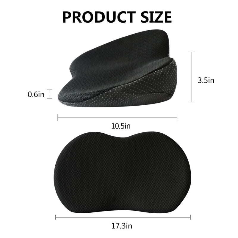Premium Car Booster Seat Cushion for Adults - Comfortable & Supportive Driving Experience