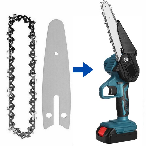 4" & 6" Replacement Parts for Mini Electric Chainsaw - High-Quality Accessories for Efficient Cutting