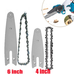 4" & 6" Replacement Parts for Mini Electric Chainsaw - High-Quality Accessories for Efficient Cutting
