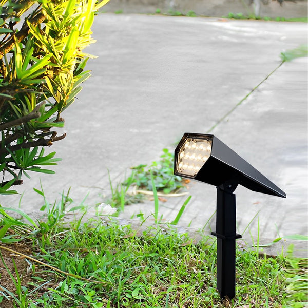 Adjustable Waterproof Solar Spot Light - Multicolor LED Landscape Lighting for Outdoor Use