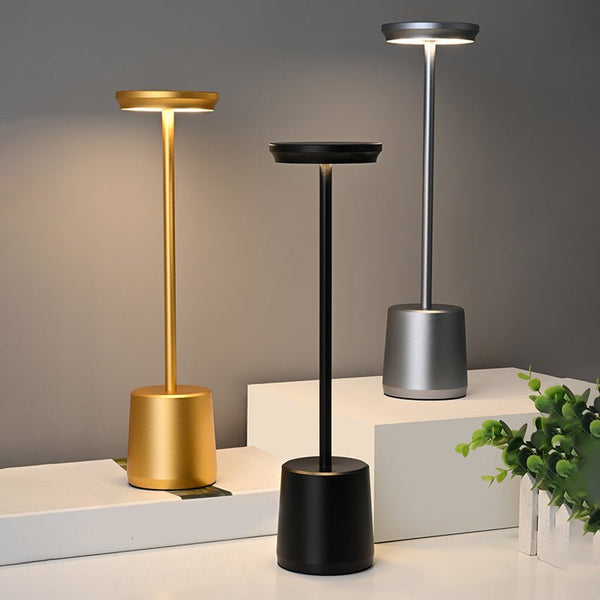 Rechargeable Cordless LED Table Lamp - Stylish Ambient Lighting for Home & Office