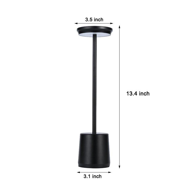 Rechargeable Cordless LED Table Lamp - Stylish Ambient Lighting for Home & Office