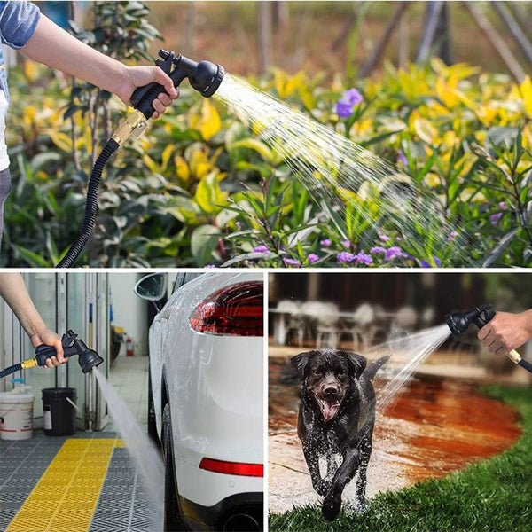 100FT Expandable Garden Hose - Lightweight, Durable, Kink-Free, and Easy to Store - Perfect for Outdoor Watering and Gardening