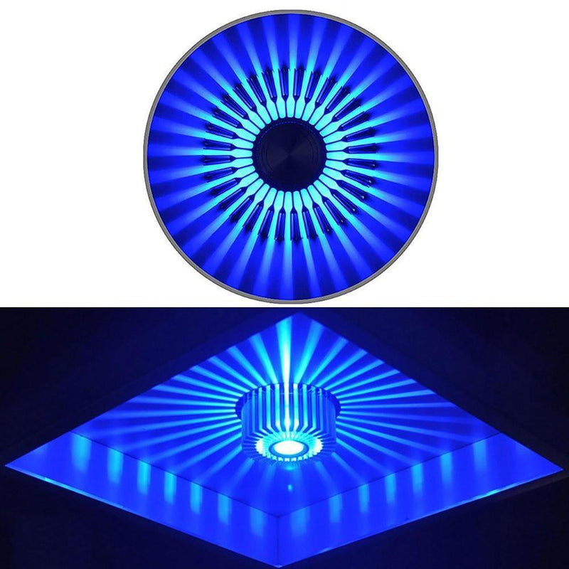 Modern Dual Color Flush Mount LED Ceiling Lights - Stylish Design for Home & Office Lighting