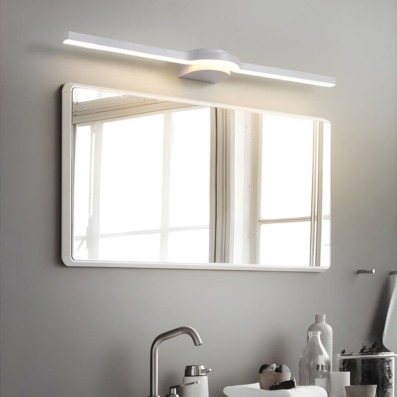 Curved Modern LED Bathroom Vanity Light - Available in 16'', 23'', and 31'' Lengths - Sleek, Energy-Efficient Design for Contemporary Spaces
