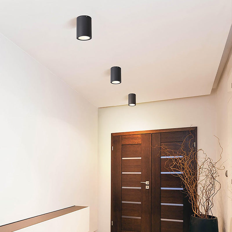 Waterproof Cylindrical LED Downlight - Stylish Ceiling Spot Lights for Balcony, Aisle & Corridor Lighting