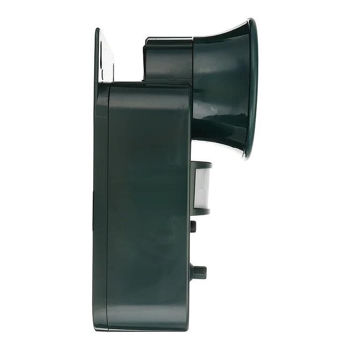 5000 sqft Ultrasonic Cordless Pest Repeller - Safe Outdoor Solution for Repelling Various Animals (9V DC)
