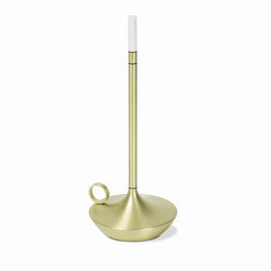 Wick LED Candle Light Table Lamp - Elegant Battery-Operated Decorative Lighting for Home & Events