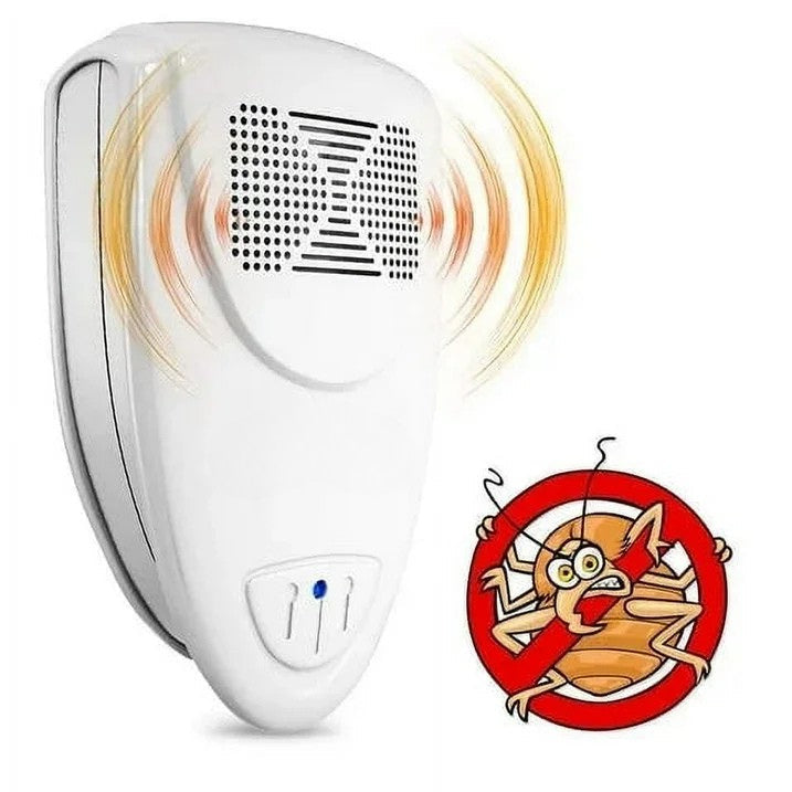 Ultrasonic Bed Bug Repeller - Fast-Acting Bed Bug Elimination in 48 Hours | Safe & Eco-Friendly Solution