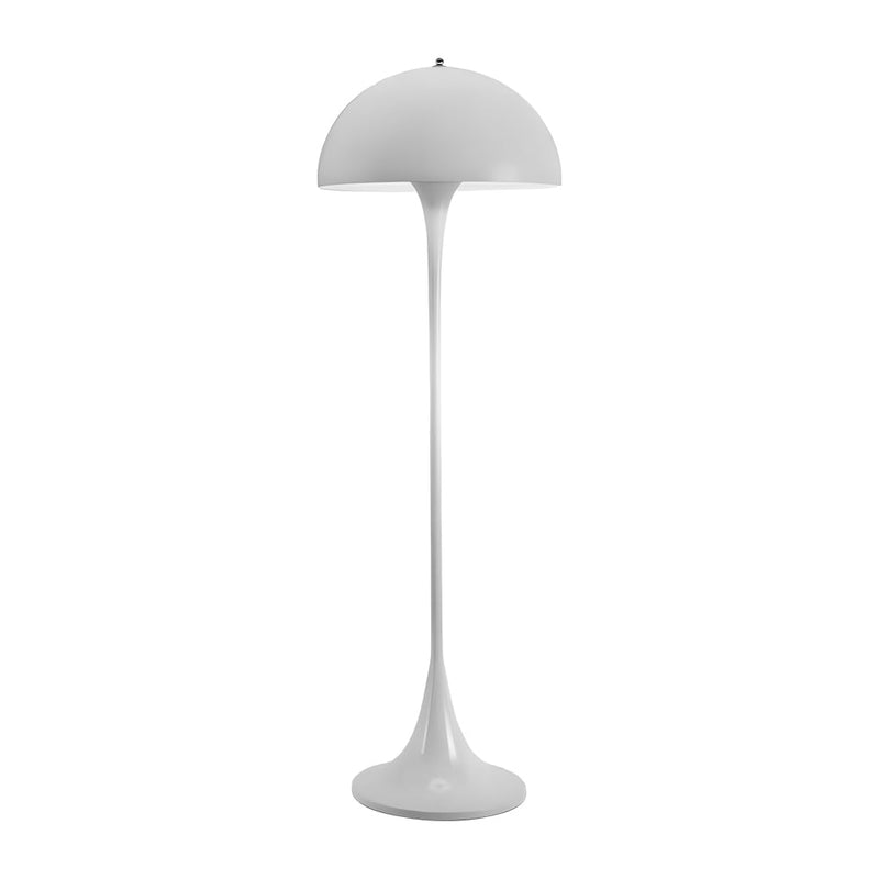 Modern Dimmable White Mushroom Dome Floor Lamp - Stylish Downlight for Home Decor