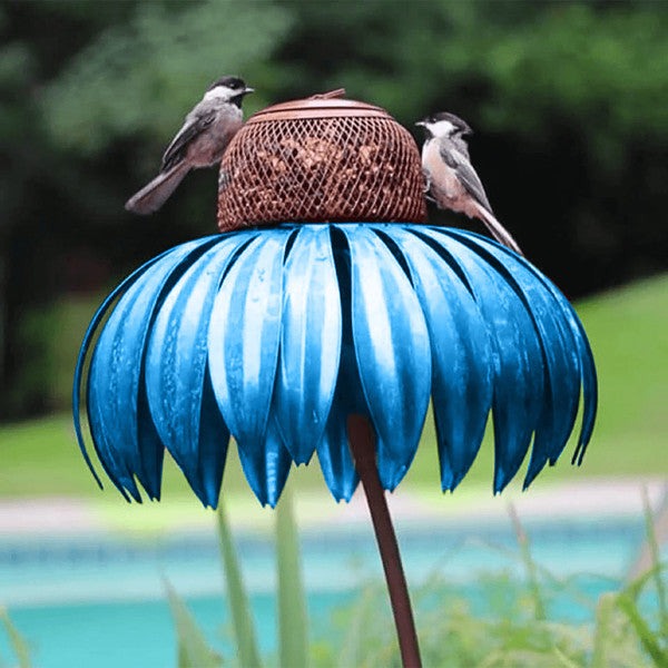 Premium Coneflower Bird Feeder - Durable, Weather-Resistant Design for Attracting Wild Birds - Perfect for Gardens & Patios