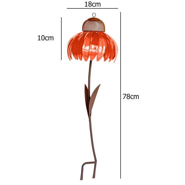 Premium Coneflower Bird Feeder - Durable, Weather-Resistant Design for Attracting Wild Birds - Perfect for Gardens & Patios