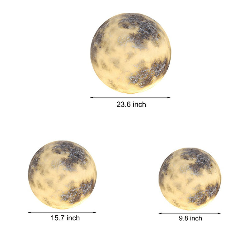 Dreamy Moon Waterproof Glass Outdoor Lawn Light - Luminous Garden Lamp for Enchanting Ambiance