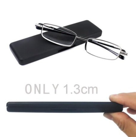 Compact Folding Reading Glasses for Men and Women - Lightweight & Portable Eyewear