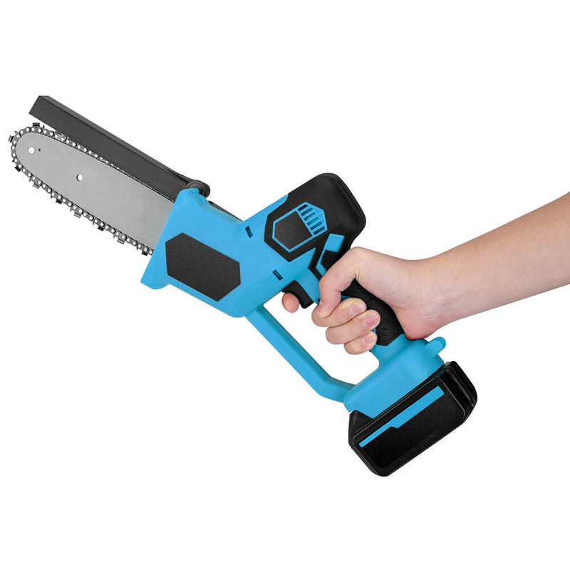 8-Inch & 10-Inch Electric Cordless Chainsaw Kit with 2 Batteries - Lightweight, Powerful & Easy to Use